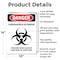 Signmission Danger Corona Outbreak OSHA Notice Sign, Aluminum, 10in W x 14in L, 2PK OS-2PACK-NS-A-1014-25570 - alternate 6